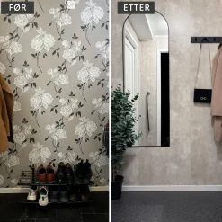 New Premium Limewash beige kontaktplast Betong Og Stein | Vegg