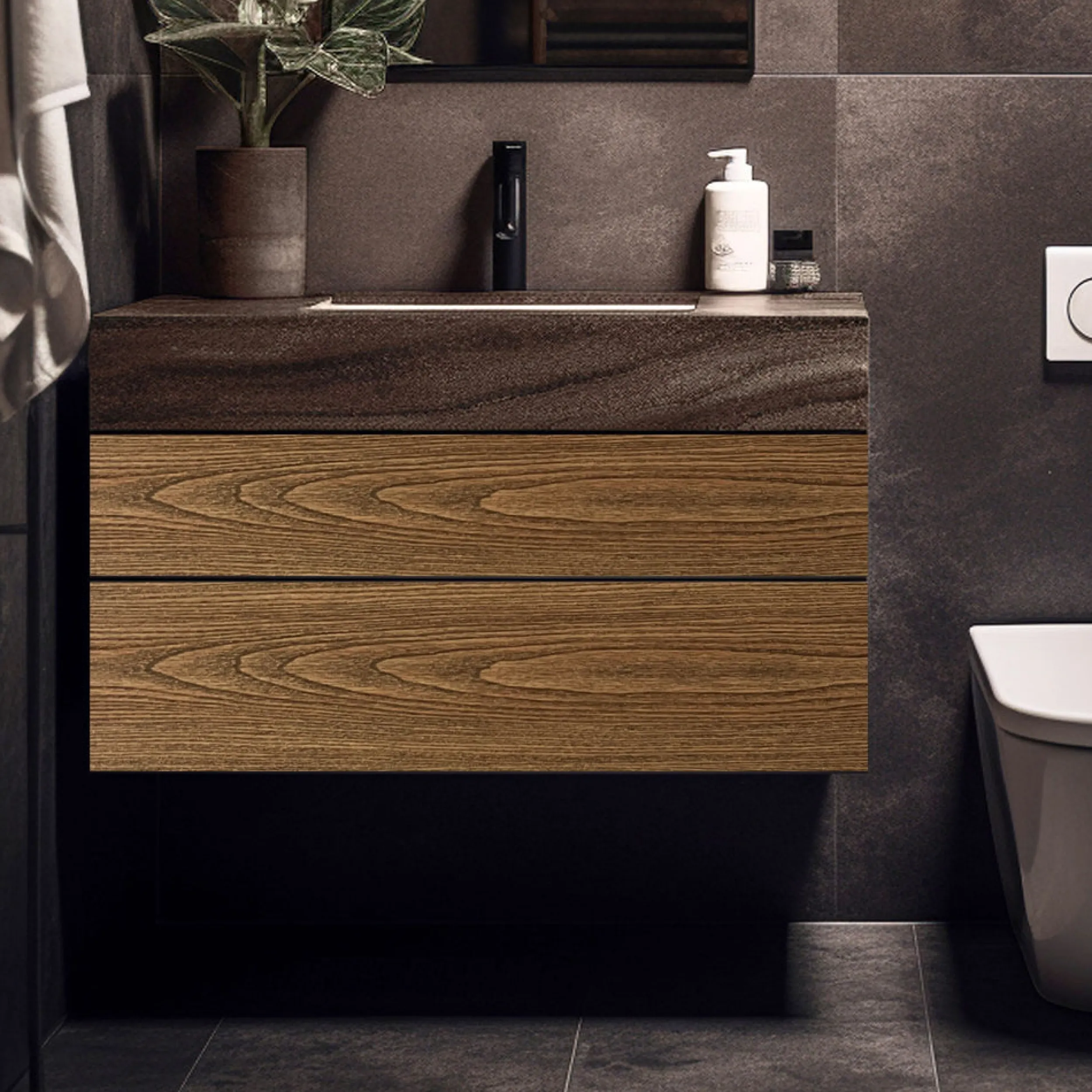 New Premium London oak kontaktplast Bord | Benkeplate