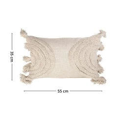 Best Putetrekk Boho Harmony krem 35 x 55 cm Tekstil