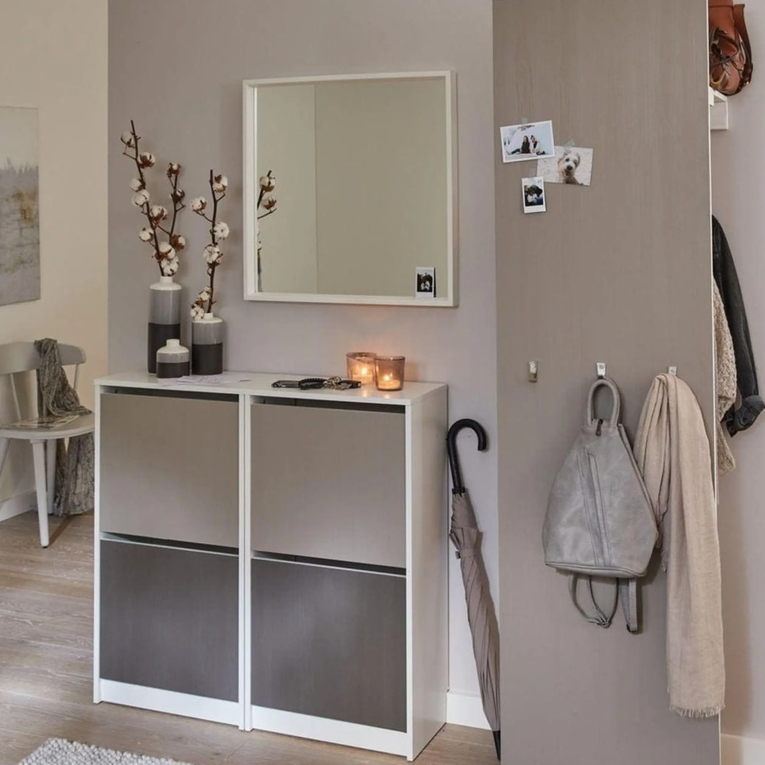 Hot Quadro kontaktplast beige Kjøkken | Baderomsmøbler