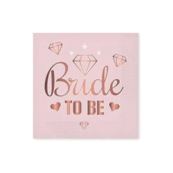 New Servietter Bride to Be 20-pk Borddekking