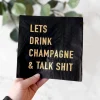 Outlet Servietter "Lets drink champagne" 20-pk Borddekking