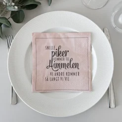 Fashion Servietter Snille piker 20-pk Borddekking