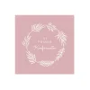 Outlet Servietter til konfirmasjon, gammel-rosa 20-pk Borddekking