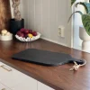 Online Skjærefjøl med håndtak sort 58 x 28 x 2 cm Kjøkkenpynt