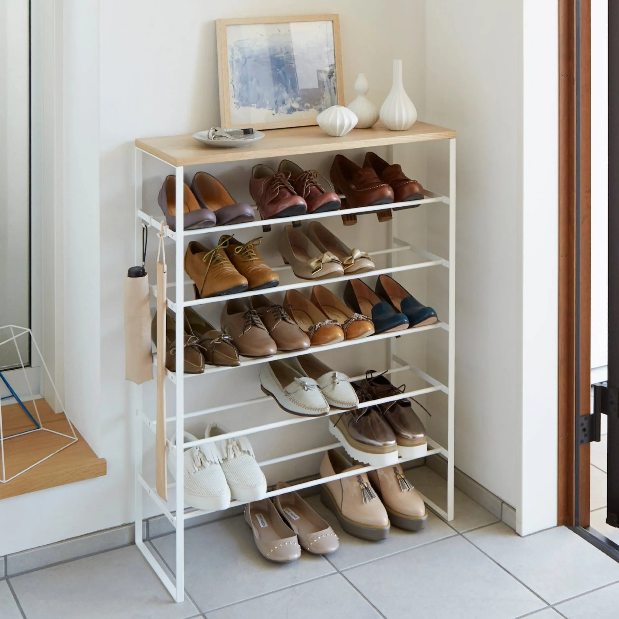 Outlet Skohylle hvit Garderobe | Gang