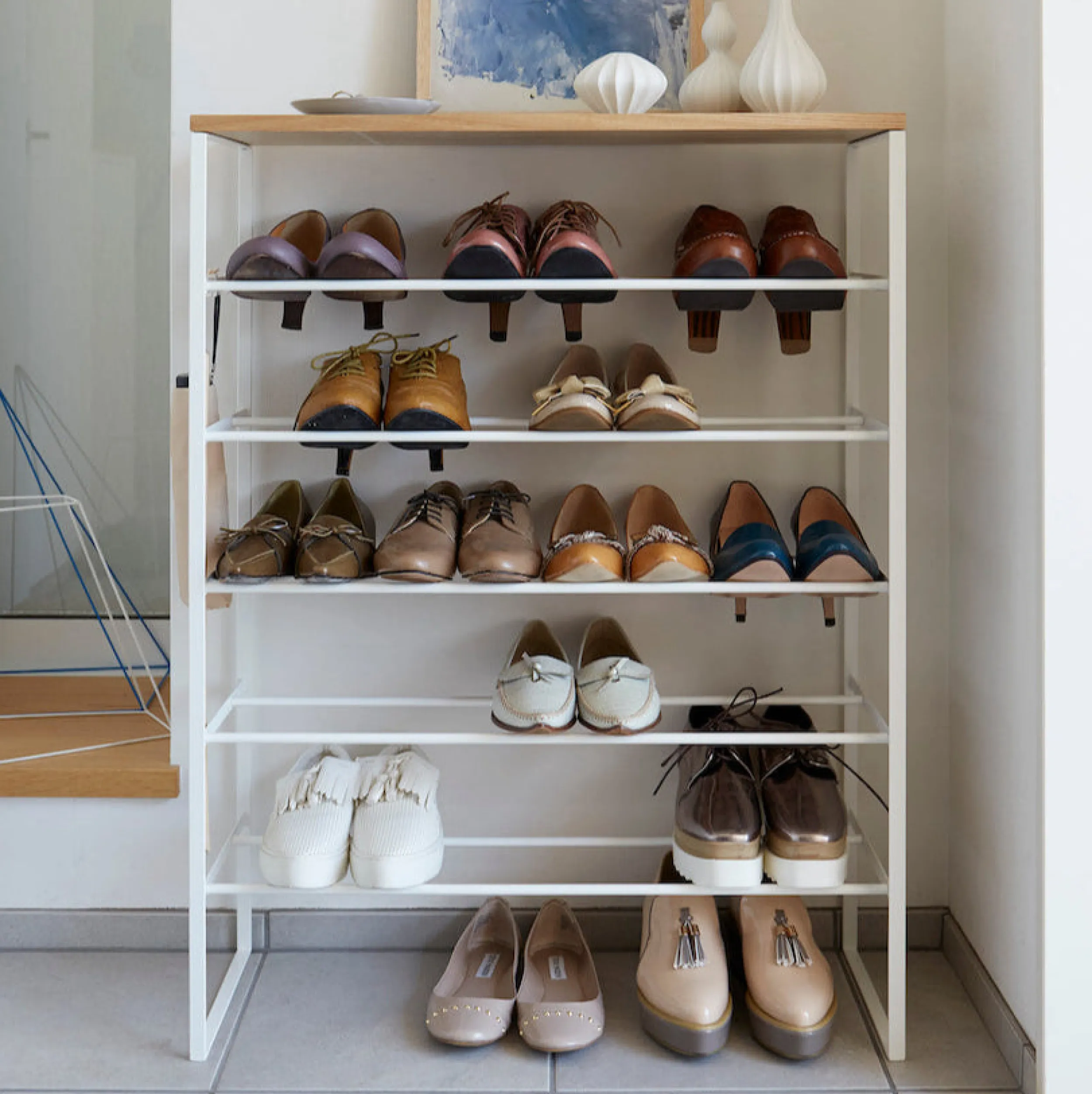 Outlet Skohylle hvit Garderobe | Gang