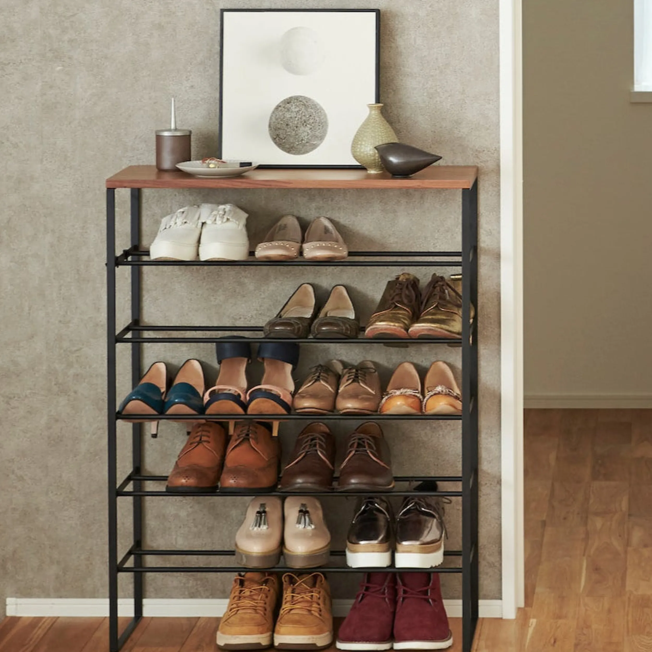 Fashion Skohylle sort Garderobe | Gang
