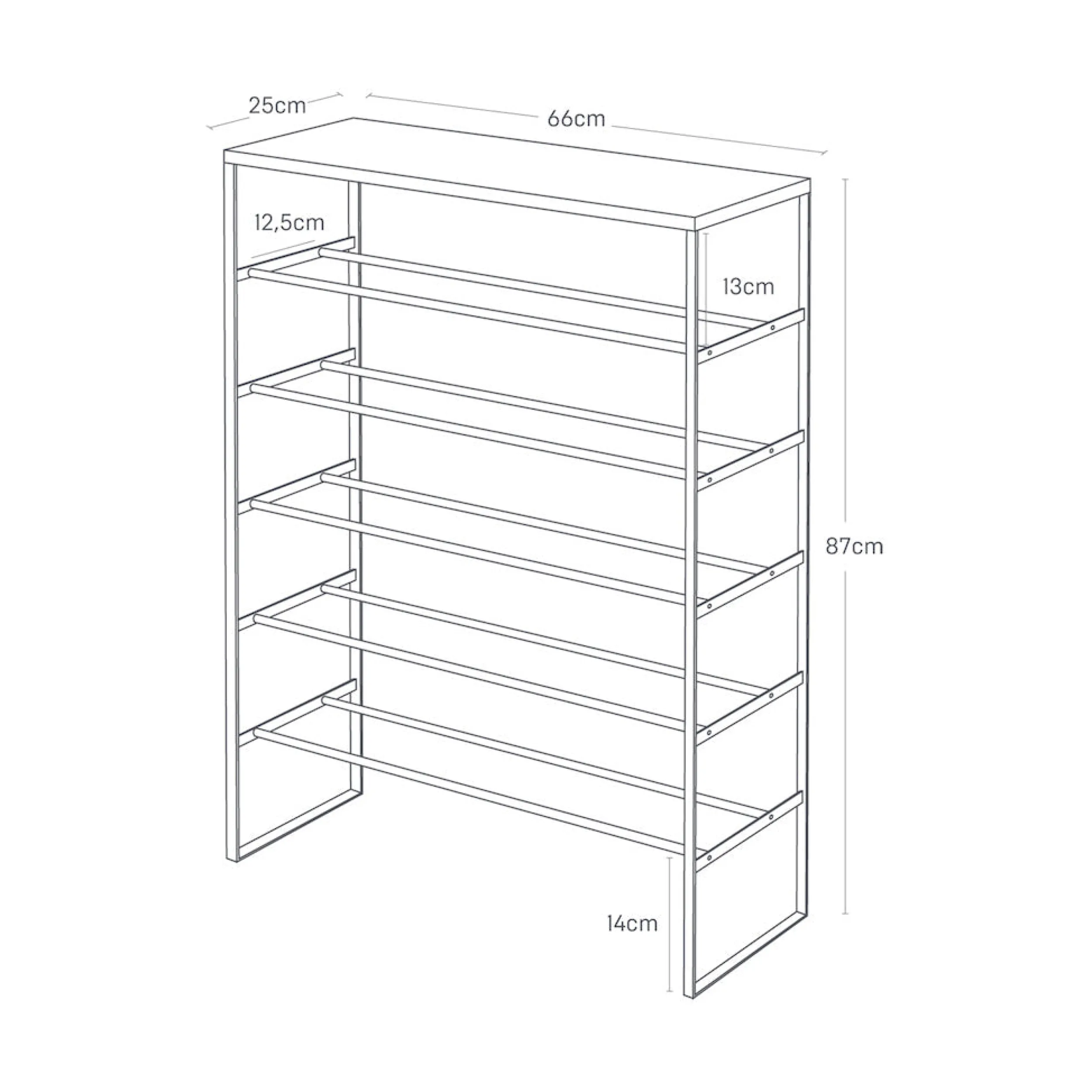 Fashion Skohylle sort Garderobe | Gang