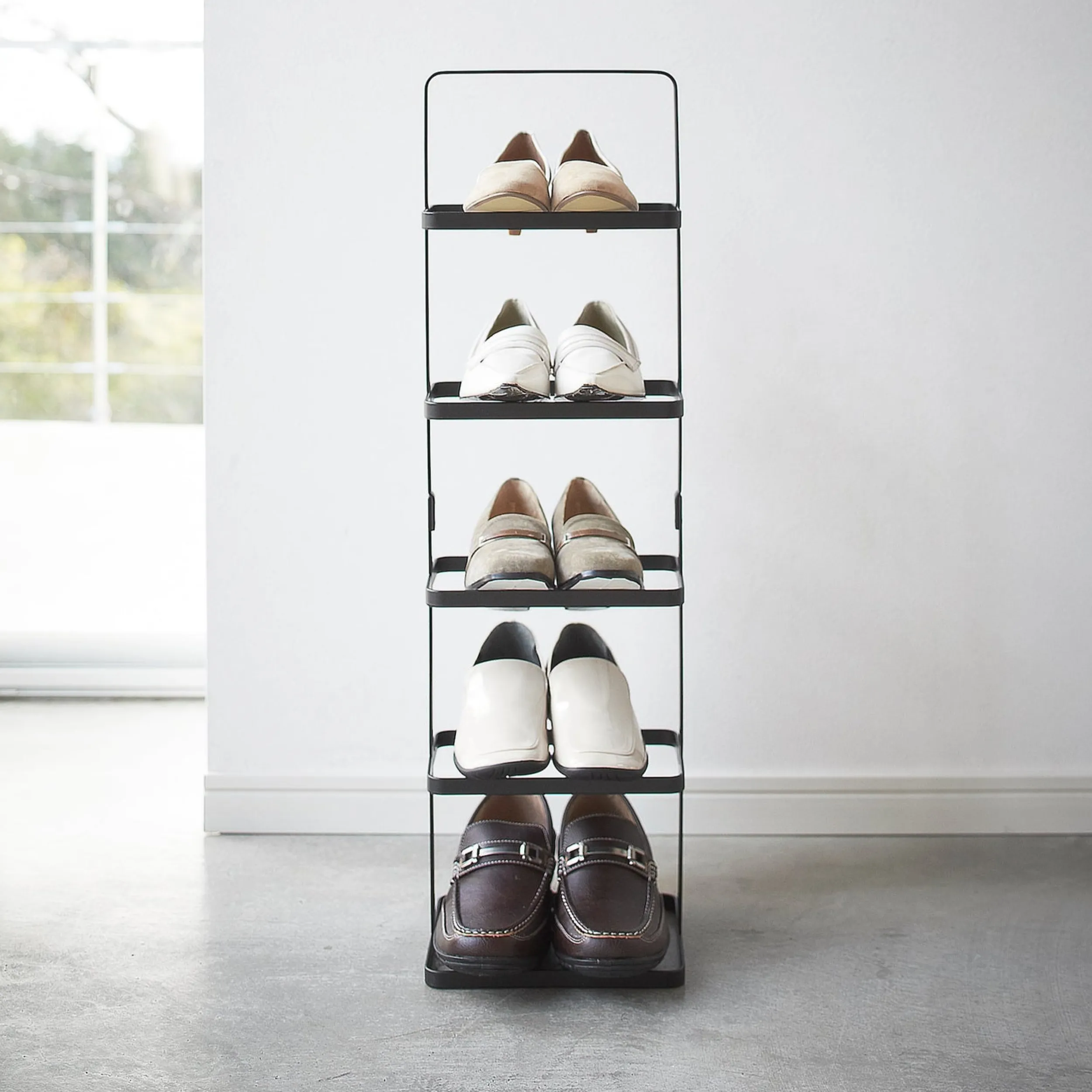 Online Skostativ sort Garderobe | Gang