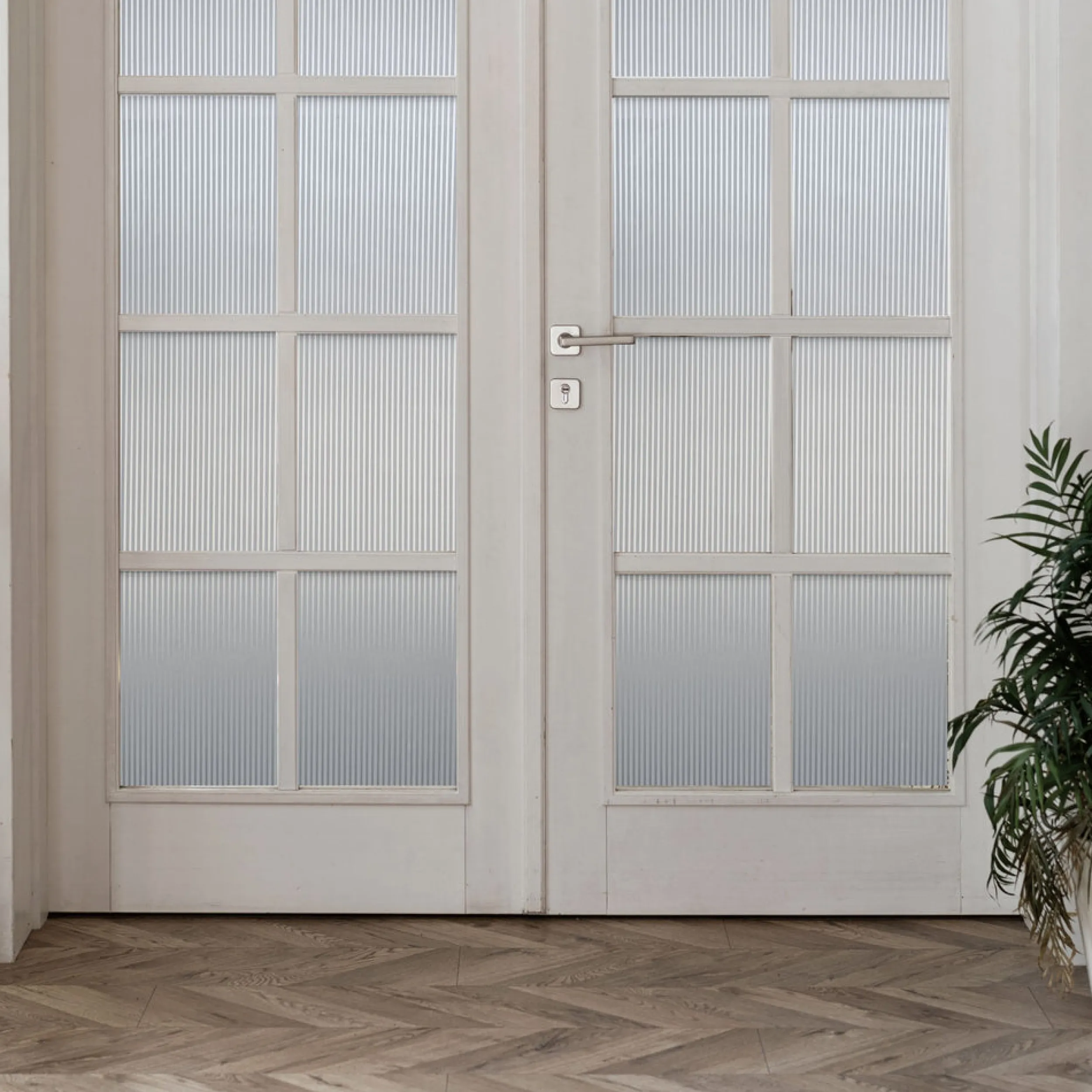 Discount Static Fluted vindusfolie Vindusfolie