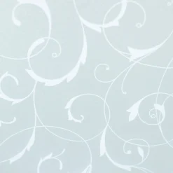 Discount Static Scroll Flower vindusfolie Vindusfolie