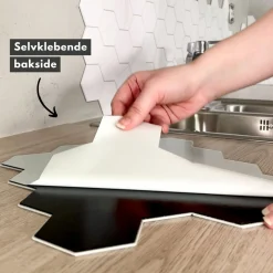 Discount Stein hexagon marmor veggfliser Veggfliser | Til Kjøkkenvegg