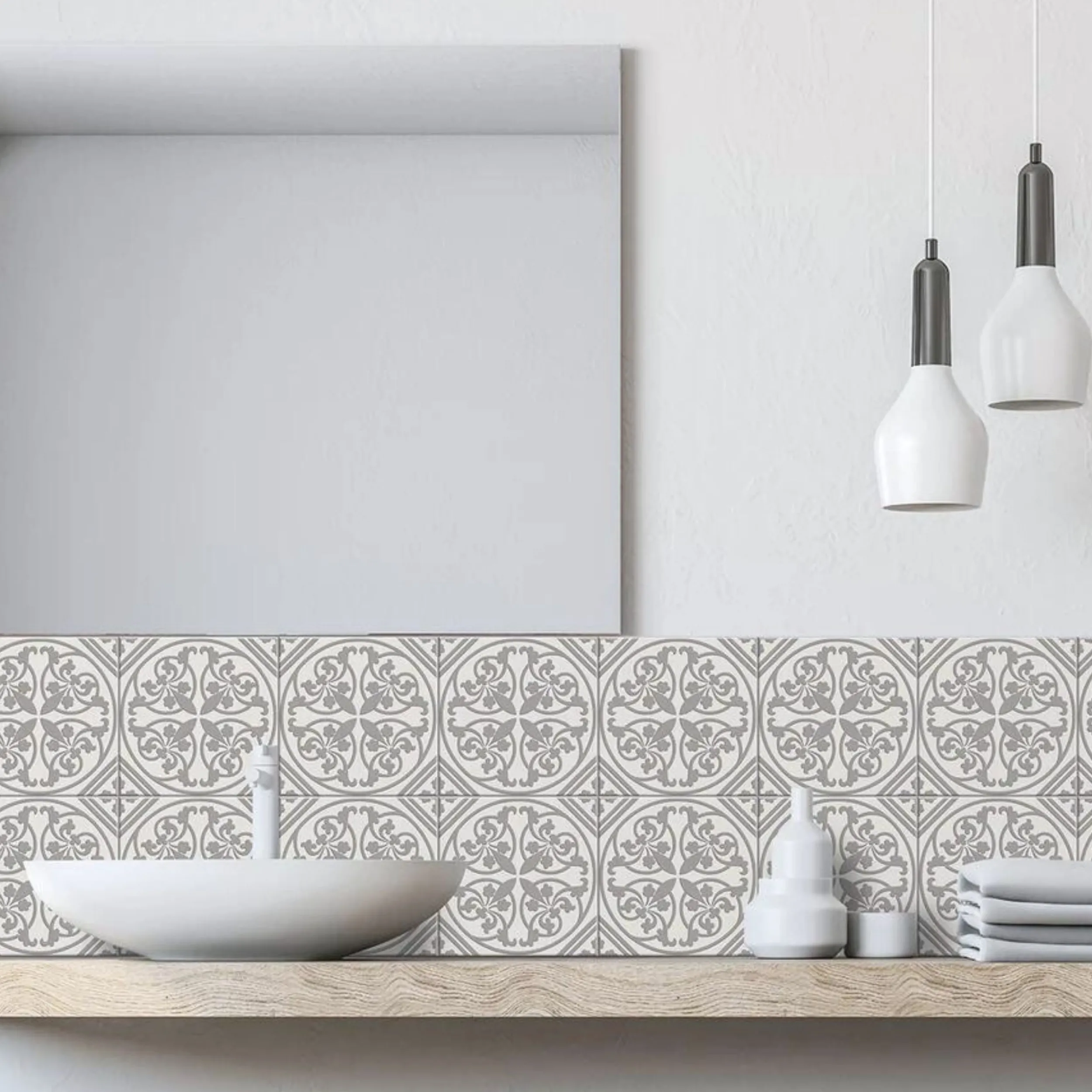 Clearance Tavira antikk selvklebende fliser Veggfliser | Gulvfliser