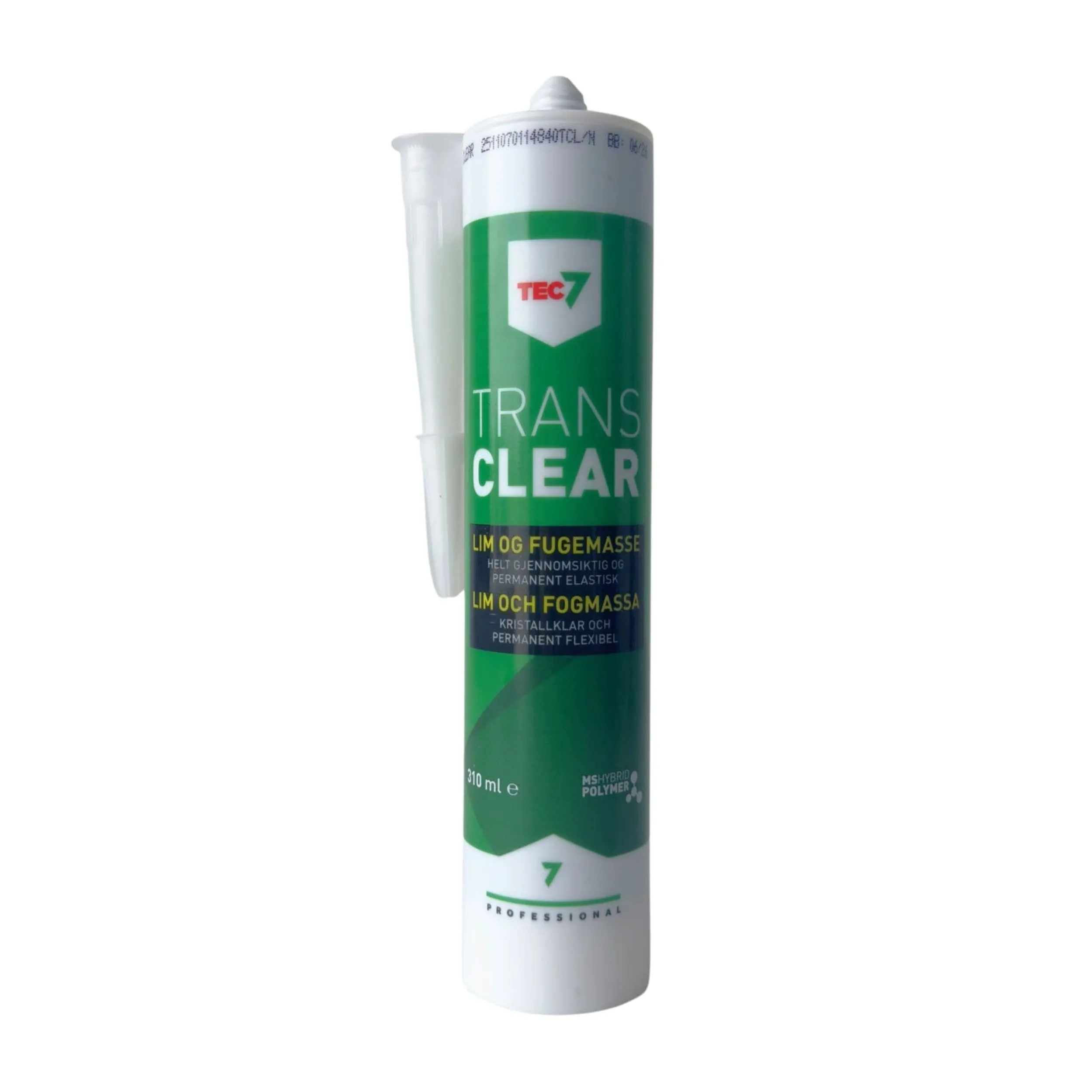 Discount TEC7 fugemasse transparent Verktøy