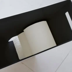 New Toalettpapirstativ sort Baderom | All Organisering