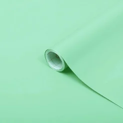 Fashion Uni matt mint kontaktplast Ensfarget | Baderomsmøbler