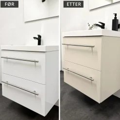 Best Uni matt sand kontaktplast Ensfarget | Kjøkken