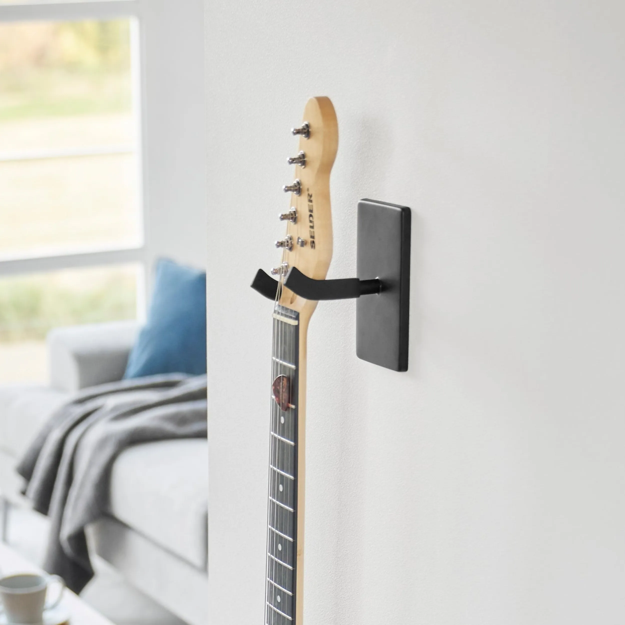 Best Vegghengt gitarholder All Organisering | Organisering