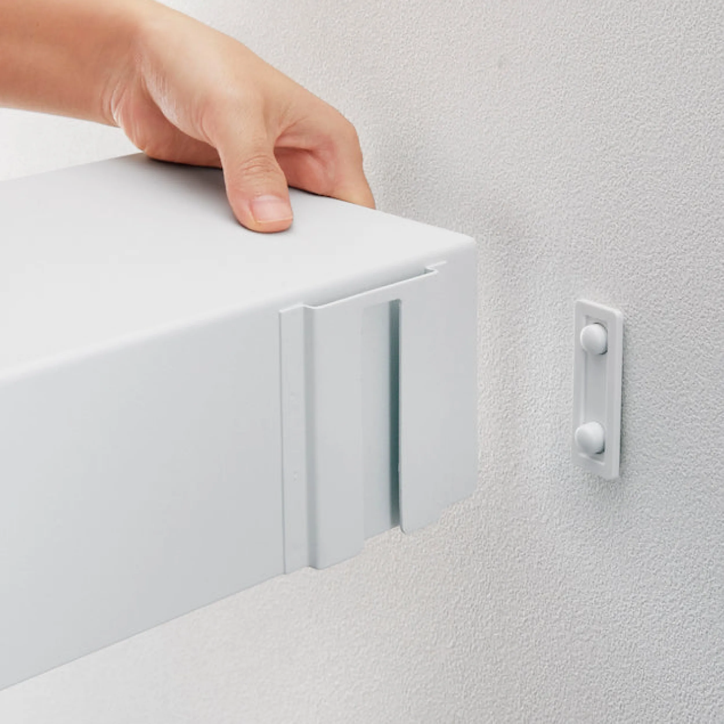 Outlet Vegghylle hvit Gang | Vaskerom