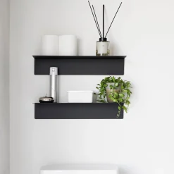 Sale Vegghylle sort Gang | Vaskerom
