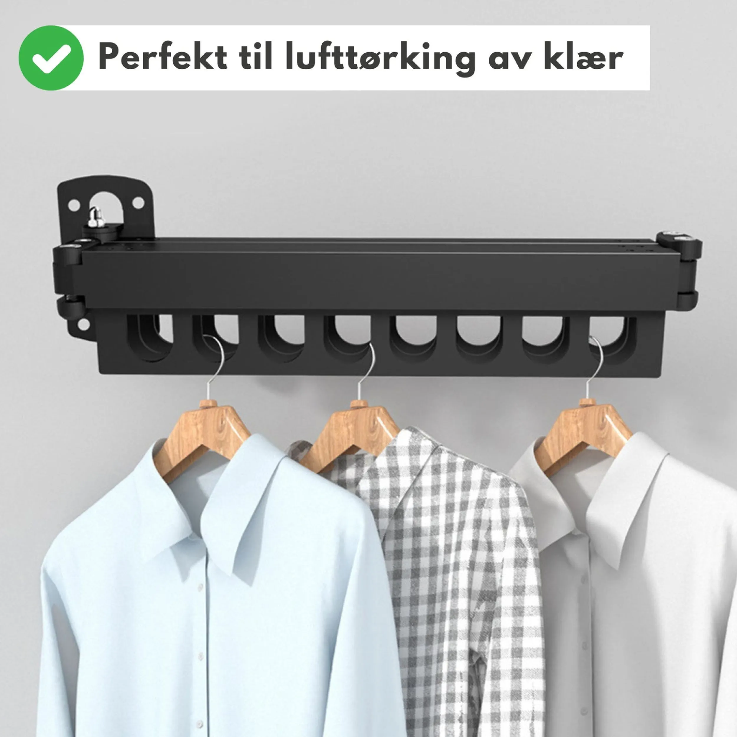 Online Veggmontert tørkestativ, uttrekkbart Vaskerom | Baderom