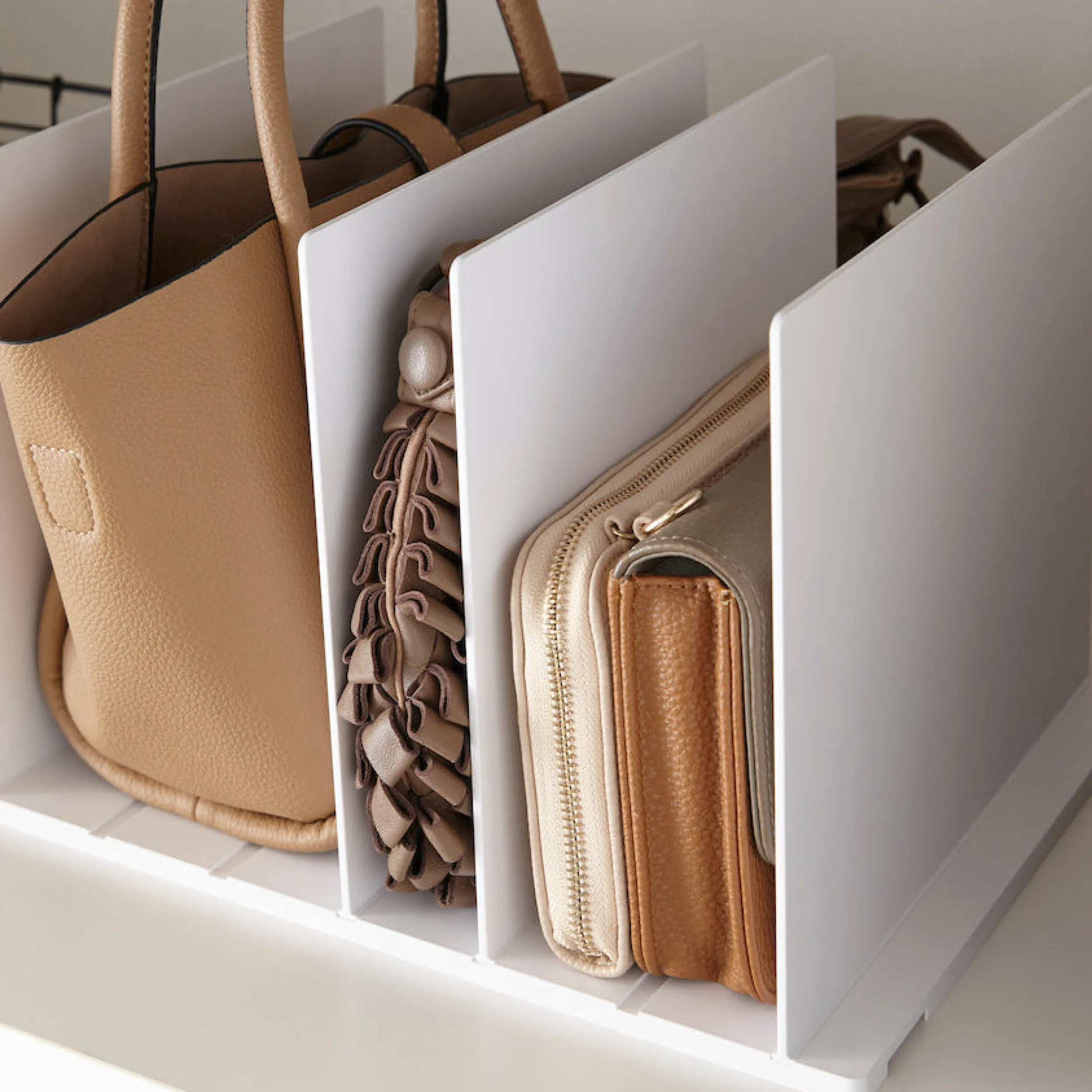 Best Veskestativ hvit 2 stk Garderobe | All Organisering