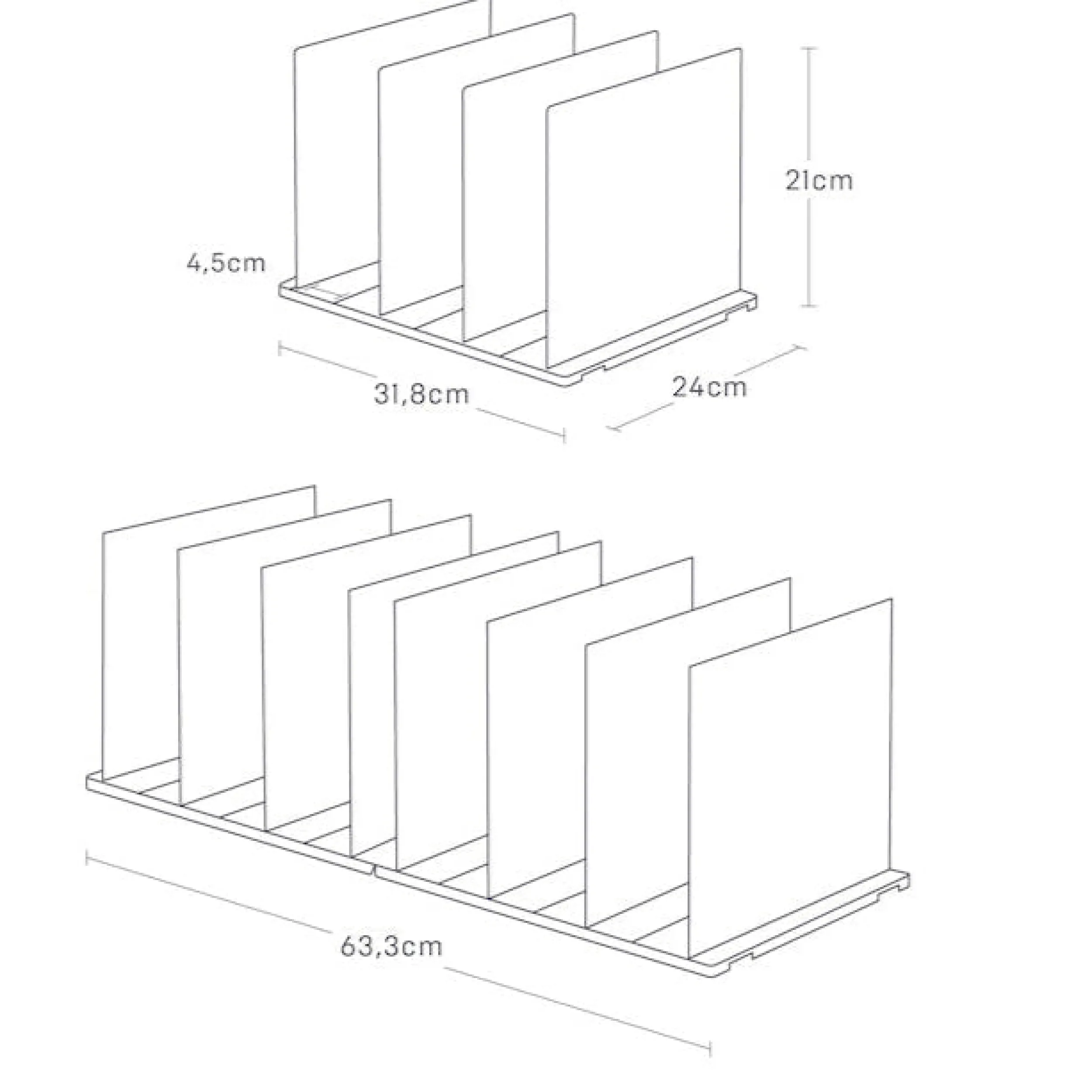 Hot Veskestativ sort 2 stk Garderobe | All Organisering