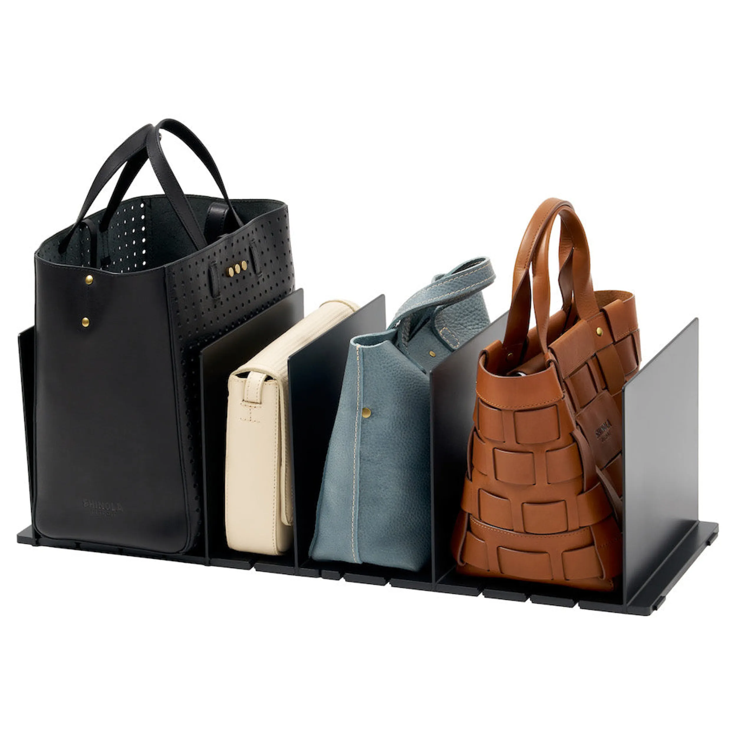 Hot Veskestativ sort 2 stk Garderobe | All Organisering