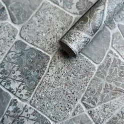 Clearance Vintage stone tiles kontaktplast Betong Og Stein | Dekor