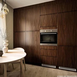 New Walnut Deep kontaktplast Bord | Benkeplate