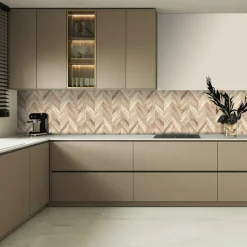 Best Wooden Harmony selvklebende backsplash Veggfliser | Gulvfliser